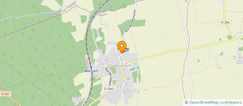 localisation de l'entreprise STAR'WORK  MORTCERF