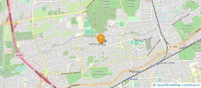 localisation de l'entreprise STAR WORK  PESSAC