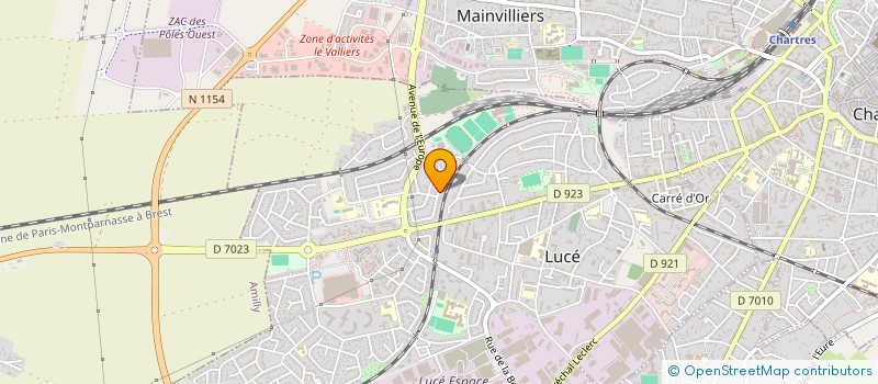 localisation de l'entreprise STARA EVENTS à LUCE