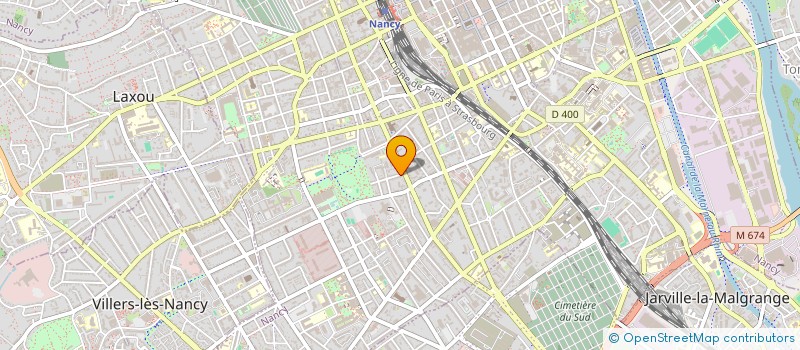 localisation de l'entreprise STARALAG  NANCY