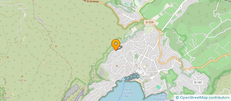 localisation de l'entreprise STARALIA SPORTS à CASSIS