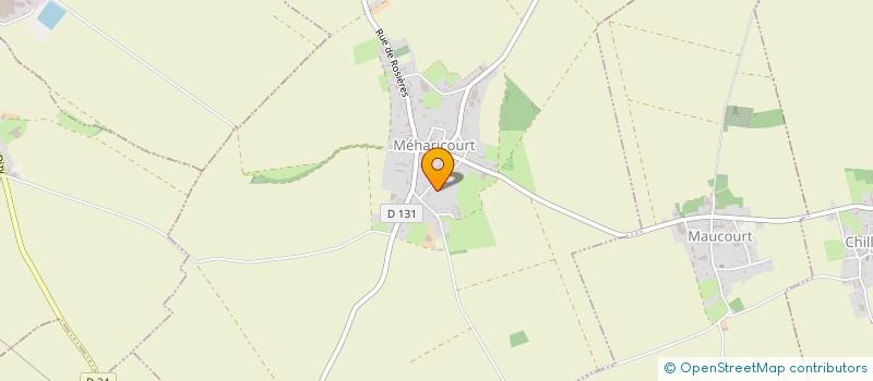 localisation de l'entreprise STARANGEL  MEHARICOURT