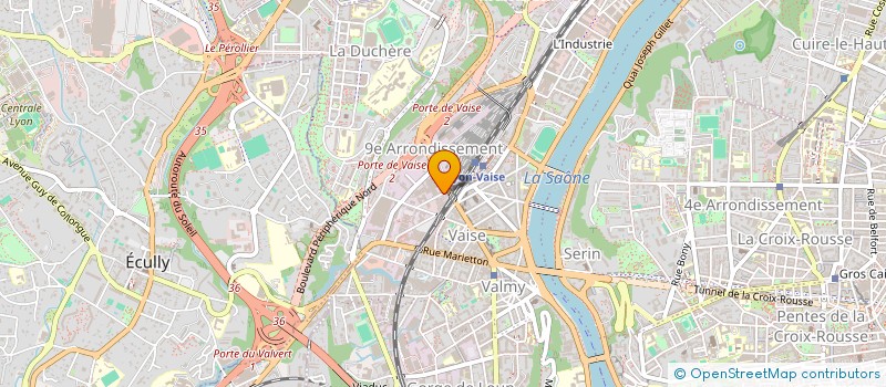 localisation de l'entreprise STARC  LYON