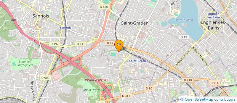 localisation de l'entreprise STARCAR  SAINT-GRATIEN