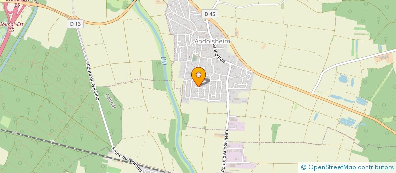 localisation de l'entreprise STARCK  ANDOLSHEIM