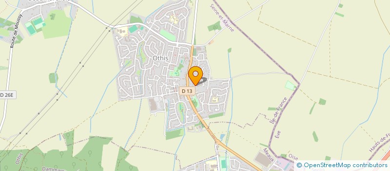 localisation de l'entreprise STARCK  OTHIS