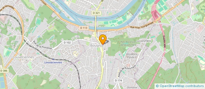 localisation de l'entreprise STARCK  BOUGIVAL