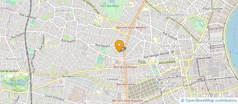 localisation de l'entreprise STARCK HABITAT  BORDEAUX