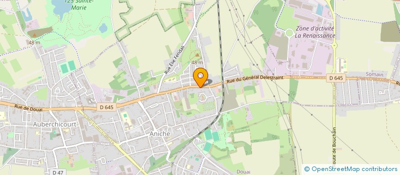 localisation de l'entreprise STARCOFFEE  ANICHE