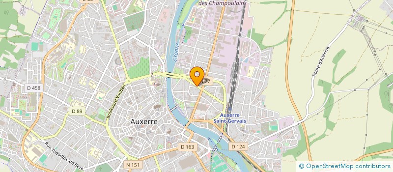 localisation de l'entreprise STARD'YONNE à AUXERRE