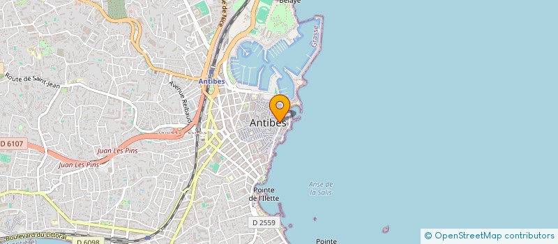localisation de l'entreprise STARDIFF à ANTIBES