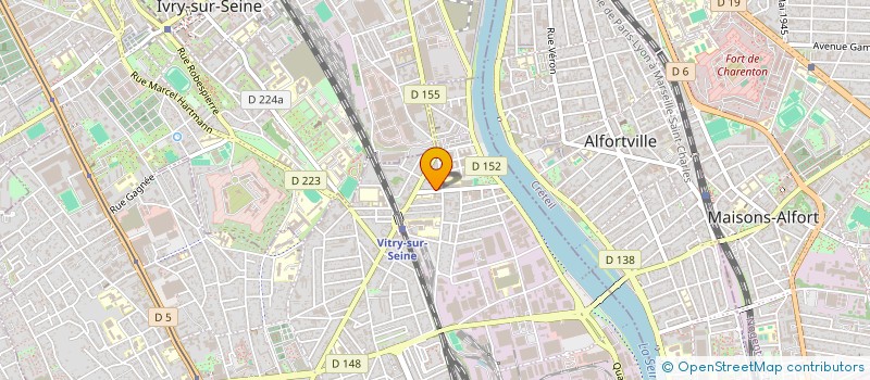 localisation de l'entreprise STARDIS à VITRY-SUR-SEINE