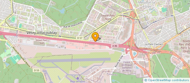 localisation de l'entreprise STARDUST  VELIZY-VILLACOUBLAY