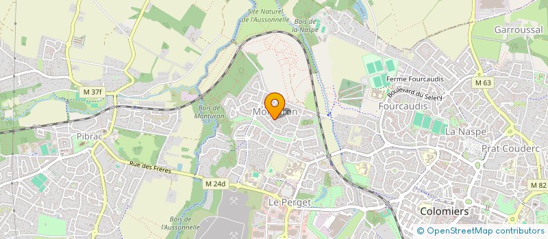 localisation de l'entreprise STARDUST INFLUENCER à COLOMIERS