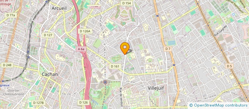 localisation de l'entreprise STARE VTC à VILLEJUIF
