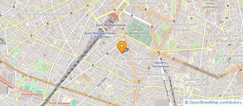 localisation de l'entreprise STAREL à PARIS