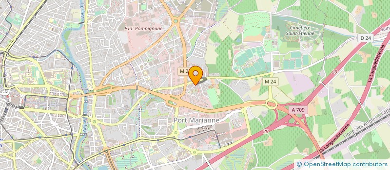 localisation de l'entreprise STARFAX COMMUNICATION à MONTPELLIER