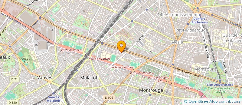 localisation de l'entreprise STARFIBRE à PARIS