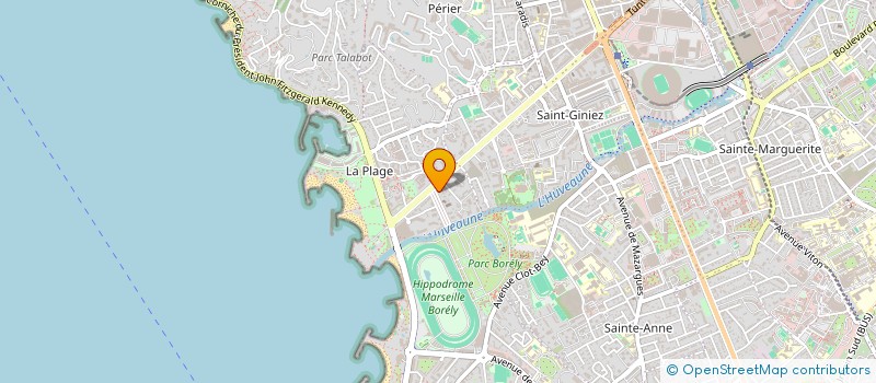 localisation de l'entreprise STARFINANCE M.T. à MARSEILLE