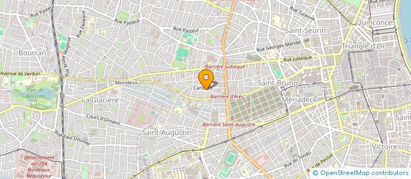 localisation de l'entreprise STARFISH BIOSCIENCE à BORDEAUX
