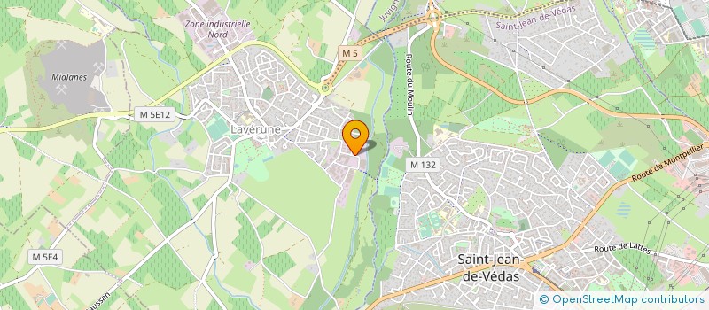 localisation de l'entreprise STARFLAG FRANCE  LAVERUNE