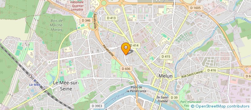 localisation de l'entreprise STARFLEET à MELUN