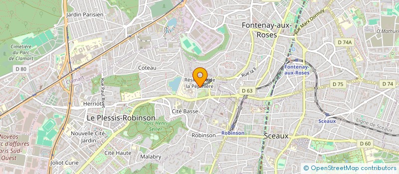localisation de l'entreprise STARGIME SA à LE PLESSIS ROBINSON