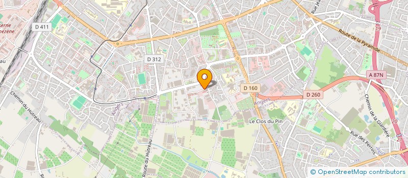localisation de l'entreprise STARGLASS FRANCE  ANGERS