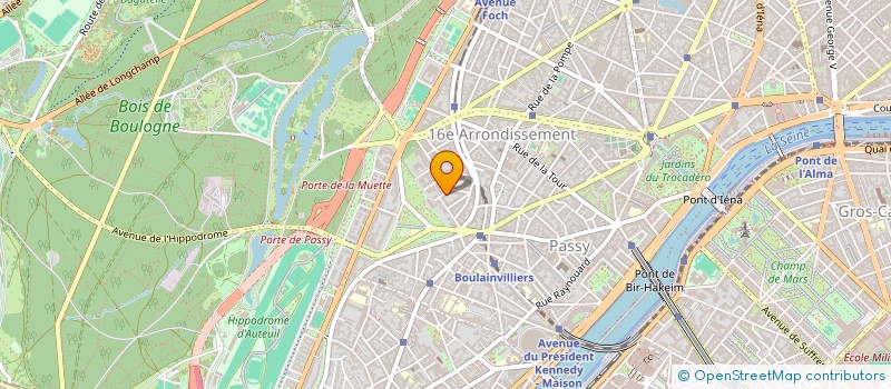 localisation de l'entreprise STARGLOW  PARIS