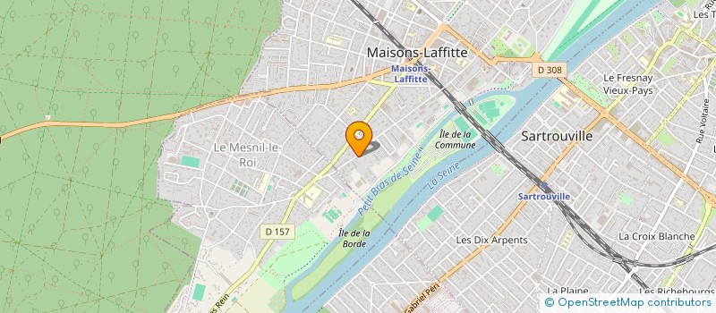 localisation de l'entreprise STARGOAL à MAISONS-LAFFITTE