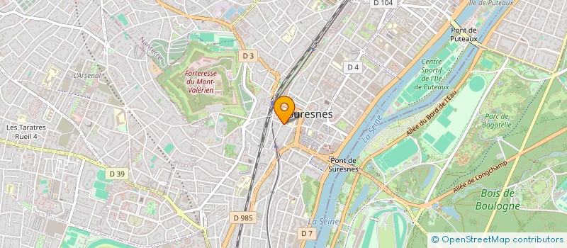 localisation de l'entreprise STARHAR à SURESNES