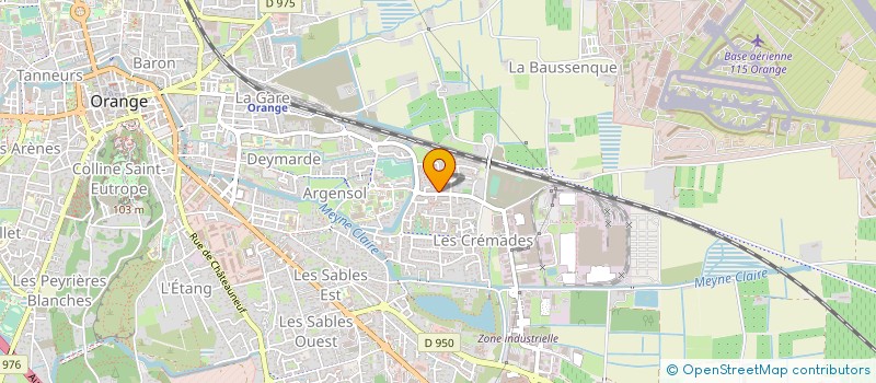 localisation de l'entreprise STARI  ORANGE