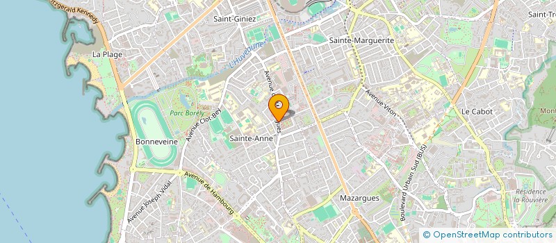 localisation de l'entreprise STARIMMO à MARSEILLE