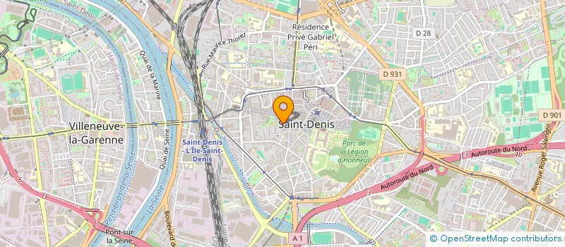 localisation de l'entreprise STARIMMO à SAINT-DENIS