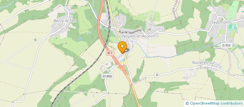 localisation de l'entreprise STARK  BERNOY-LE-CHATEAU