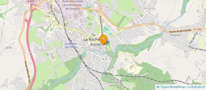 localisation de l'entreprise STARK  LA ROCHE-SUR-FORON