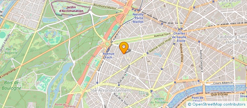 localisation de l'entreprise STARK CAPITAL à VERSAILLES