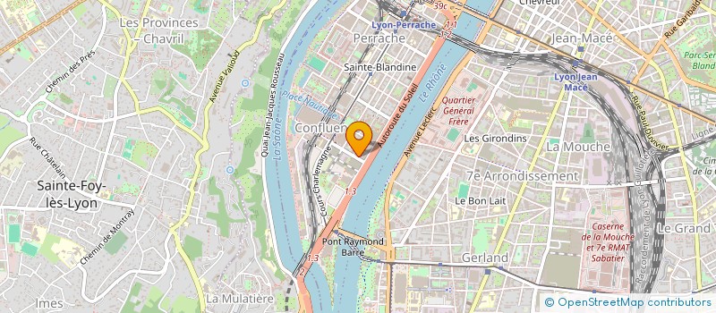 localisation de l'entreprise STARK HOLDING  LYON