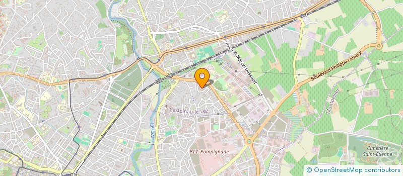 localisation de l'entreprise STARK IND  CASTELNAU-LE-LEZ