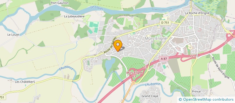 localisation de l'entreprise STARK INDUSTRIES  MURS-ERIGNE