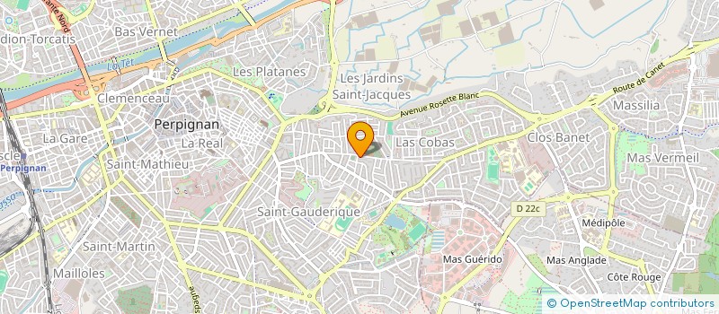 localisation de l'entreprise STARK INVEST  PERPIGNAN