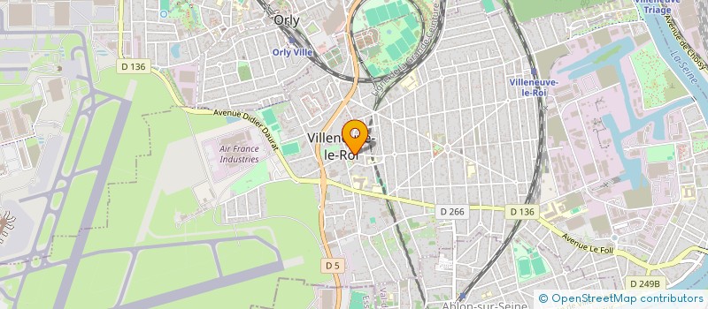 localisation de l'entreprise STARK NEW  VILLENEUVE-LE-ROI
