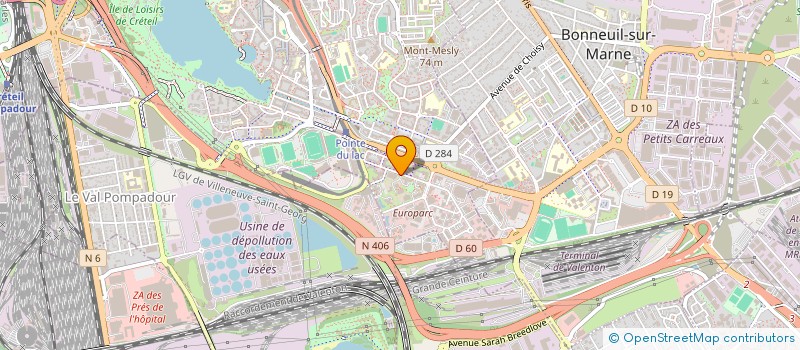 localisation de l'entreprise STARKEY FRANCE  CRETEIL