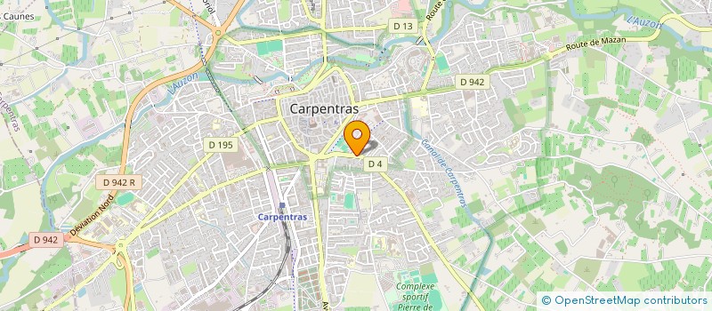 localisation de l'entreprise STARLAB à CARPENTRAS