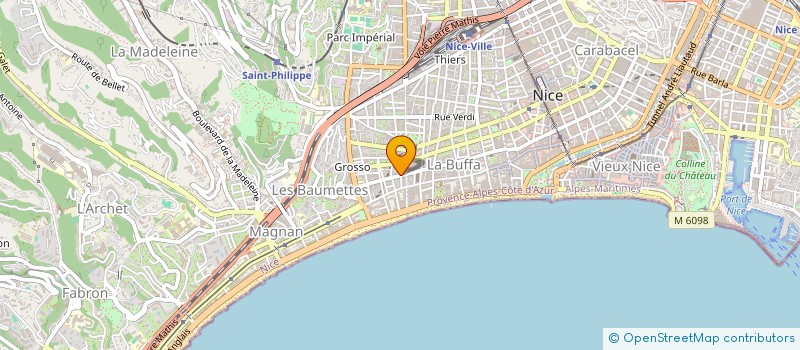 localisation de l'entreprise STARLANGUES EVENEMENTS à NICE
