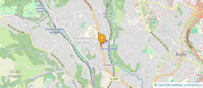 localisation de l'entreprise STARLIGHT GAMES  CHARBONNIERES-LES-BAINS