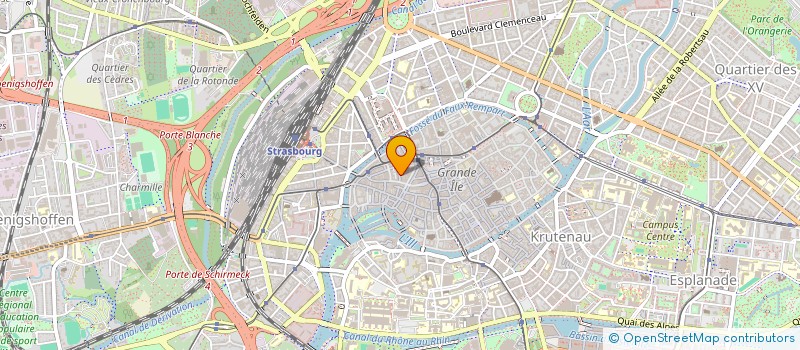 localisation de l'entreprise STARLING HANNONG à STRASBOURG