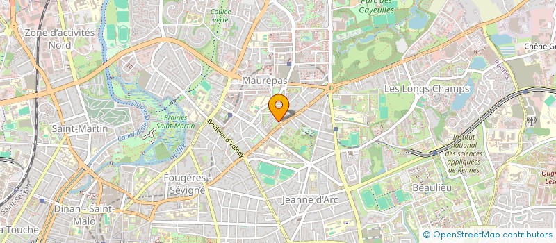 localisation de l'entreprise STARLING SPORT DEVELOPMENT  RENNES
