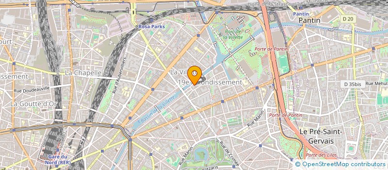 localisation de l'entreprise STARLINGS & CO  PANTIN