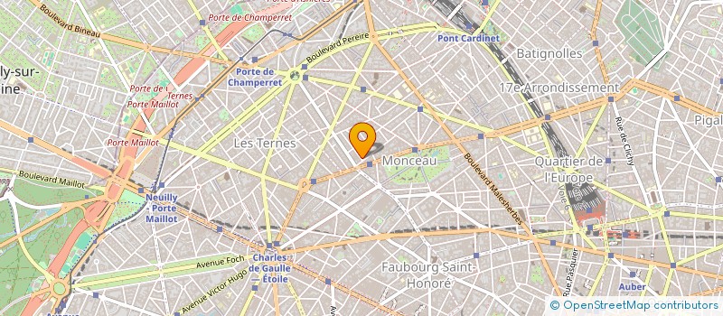 localisation de l'entreprise STARLUXE  PARIS